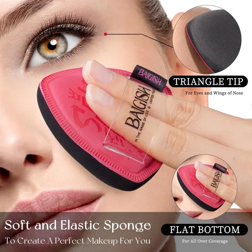 Set De Esponjas De Maquillaje Baigish Para Base Y Corrector