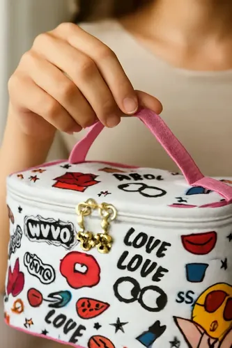 Neceser Porta Cosmeticos Maquillaje Brochas Bolso Estuche Color Veoquiero