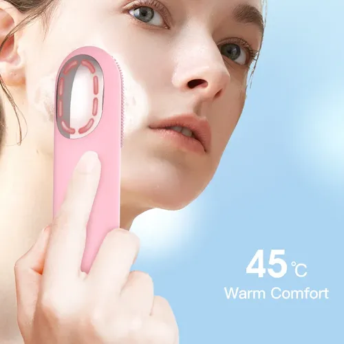 Cepillo Limpiador Eléctrico Rojo Sonic Facial