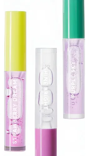 3-pack Mini Lip Glosses Set 3 Brillos De Labios H&m