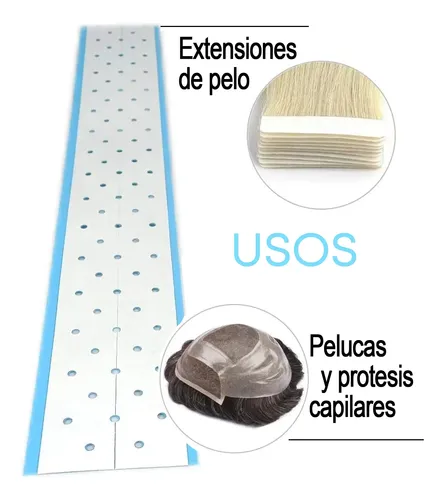 Cinta Adhesivo Pegamento Para Protesis De Pelo Doble Faz