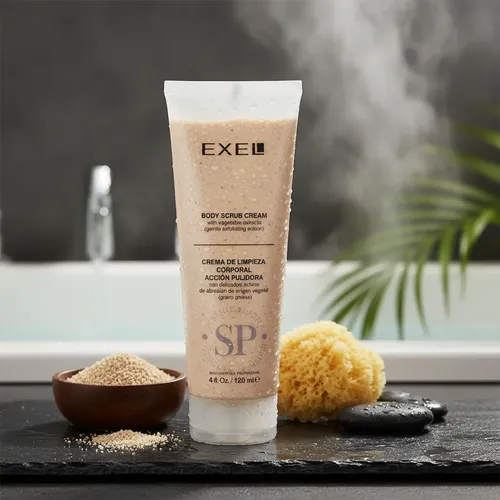Crema De Limpieza Corporal Acción Pulidora Grano Grueso Exel