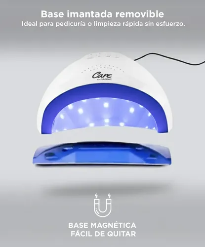 Set Para Uñas Esculpidas Lámpara Uv Temporizador 24 Leds