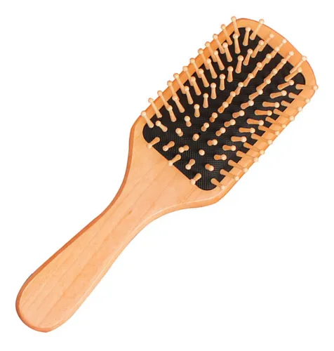 Peine De Masaje Air Cushion, De Madera, Portátil, Para Alisa
