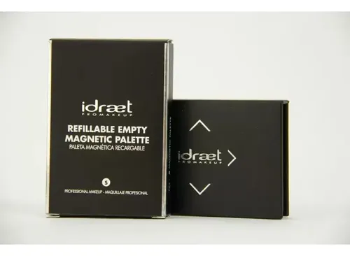Paleta Maquillaje Magnética Recargable S Idraet Color Negro