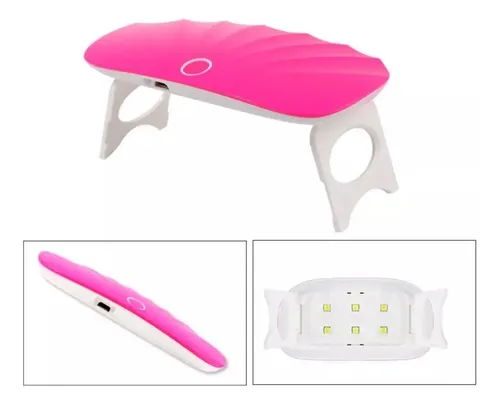 Lámpara Uv Secador Mini Cabina Led Para Uñas En Gel