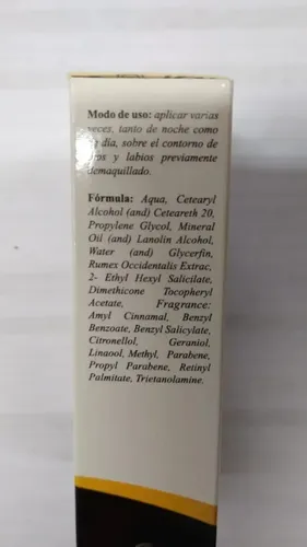 Crema Contorno de Ojos y Labios Antiarrugas FPS 15 Cosmética Científica