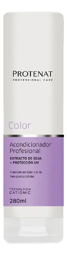 Acondicionador Prof Protenat Linea Color Extracto Soja 280ml