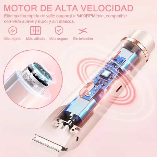 M260729 Depiladora Facial 2 En 1 Y Rasuradora Eléctrica Jl