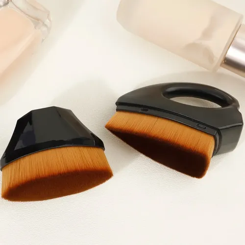 Mini Plancha Y Brocha Para Base N° 55 En Estuche Protector