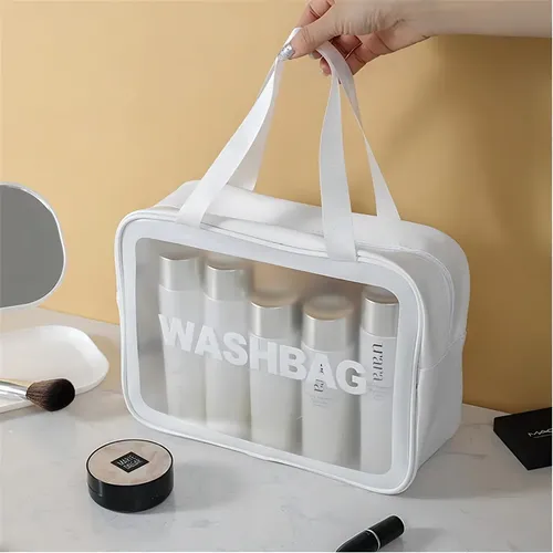 Kit3 Maquillaje Necesario Mujer Cosméticos Viaje Playa C