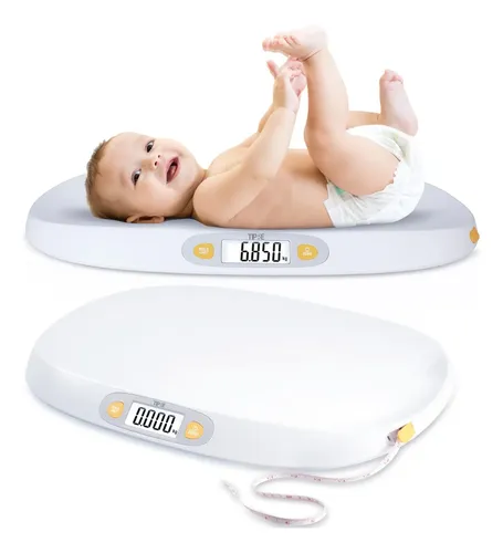 Balanza Digital Para Bebés Tipre 25 Kg Con Cinta Métrica Y P