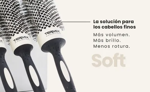 Cepillo Evolution Soft Nº60 Para Cabello Fino Termix