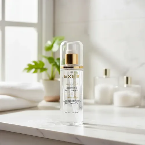 Loción Corporal Efecto De Seda Exel X 120 Ml.