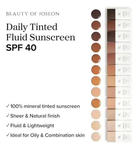 Beauty Of Joseon Protector Solar Líquido 3 Tonos Spf 40+