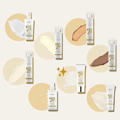 Protector Solar Crema Color Medio Spf30- Facial, Tono Vainil