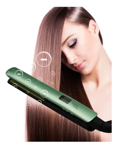 ~ Plancha De Pelo Profesional Curling & Straightening /