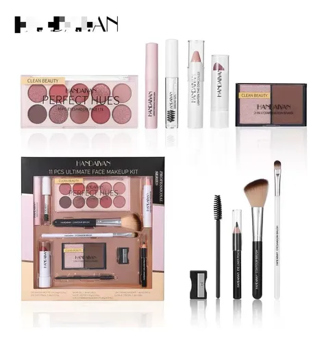Set De Maquillaje Con 11 Artículos – Set De Cosméticos De 11