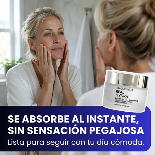 Combo Skincare Crema Facial Glow + Crema Hidratante Facial Con Acido Hialurónico Niacinamida | Kit Día y noche | Liviana | Piel Normal Mixta Grasa Seca | Antiarrugas | Suavizante | Mejora Firmez
