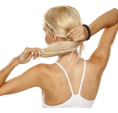 20 Cintas Para El Pelo Sin Costuras, Cuerda De Nailon, Cola
