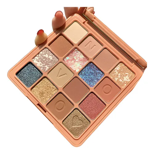 Paleta Were Coco Girl 16 Sombras Para Ojos Color Tono 2