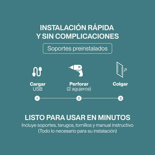 Espejo Make Up Digital Luz Led Touch/táctil Circular 20cm