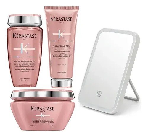 Kit Kerastase Chroma Absolu Bain Fondant Mascara + Regalo