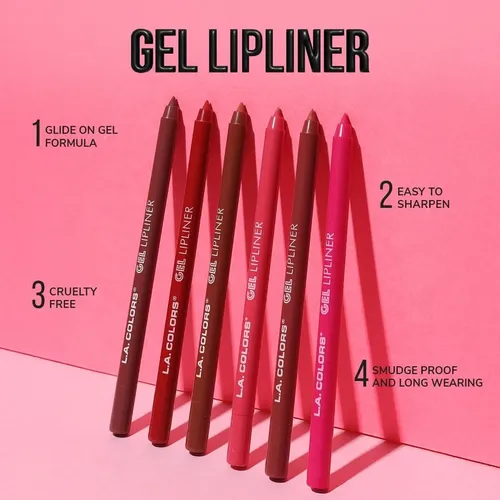 Delineador De Labios En Gel L.a. Colors Alluring Cp680 Pack