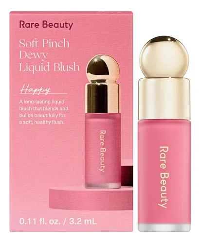 Rubor Líquido Rare Beauty Mini Soft Pinch Tono Happy