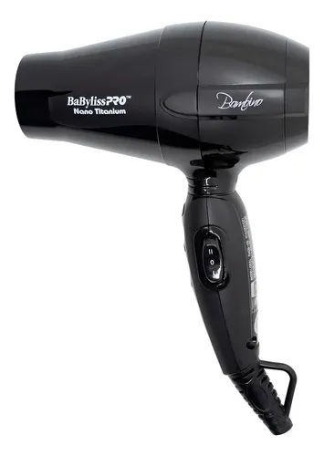 Secador de pelo BaBylissPRONano Titanium Bambino 5510 BABNT5510 negro