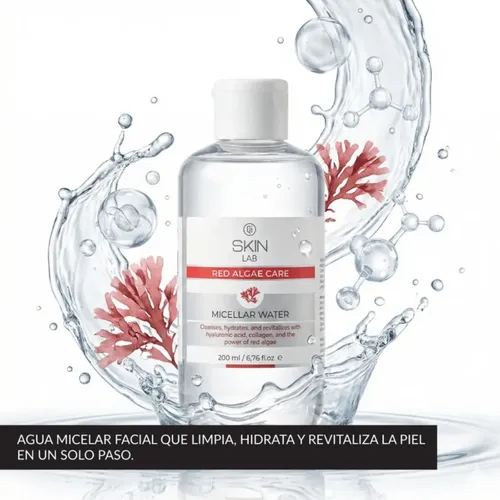 Skin Lab Agua Micelar Algas Rojas Hidratante X 200 Ml