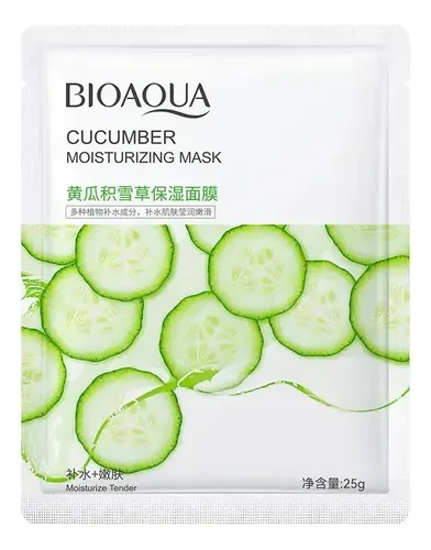 Pack De 5 Mascarillas Faciales Bioaqua De Tela Tipo De Piel Todo Tipo De Piel