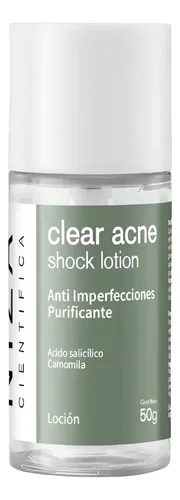 Niza Loción Clear Acne Peeling Diario Ácido Salicílico 50ml Para Acné