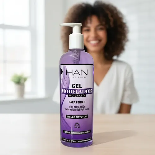 Han Gel Modelador No Graso Para Peinar Metodo Curly 375 Ml