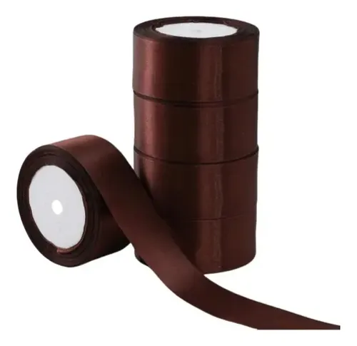 O.o 5 Rollos De Listón De Regalo De 4 Cm, Decoración De 1 M²