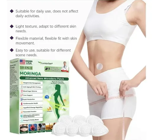 2 Paquetes De Parches Glorenda Para Moringa, Parches