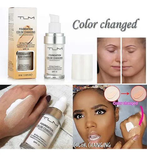 Base Ucanbe Tom Que Cambia De Color, 30 Ml, Con Brochas Y Es