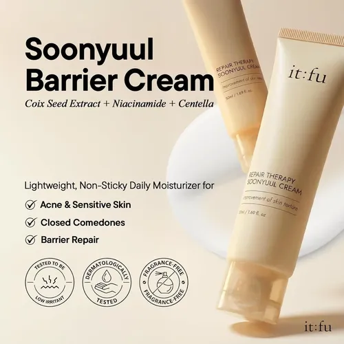 Crema Para Comedones Y Acné Soonyuul Con Niacinamida