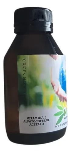 Vitamina E Alfatocoferol Acetato 30 Cc Cosmetica