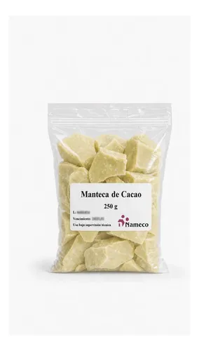 Manteca De Cacao Pura – 250 Gr – Uso Cosmético