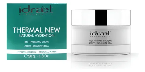 Crema Hidratante Rica Facial Termal Piel Seca 50 Gr Idraet