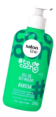 Salon Line To De Cacho Gel Definición Babosa Antifrizz 300gr