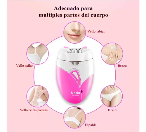 Equipo Depilatorio Eléctrico Portátil Recargable Usb