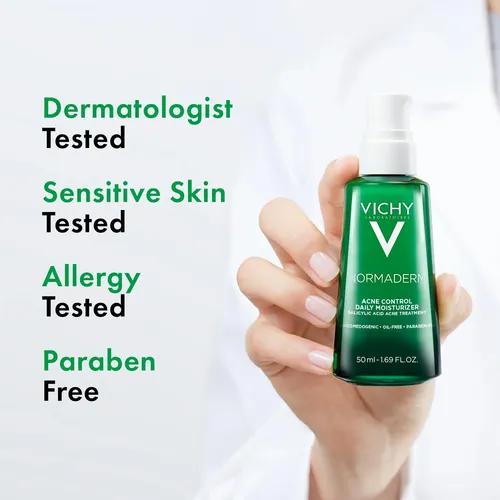 Crema Hidratante Diaria Vichy Normaderm Acne Control, Acneica Día