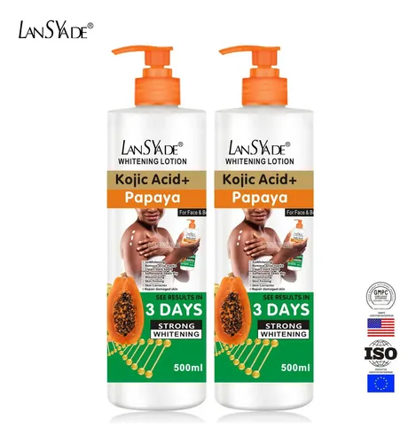 Loción Corporal Y Spa De Papaya De 500 Ml Que Hidrata La Pie