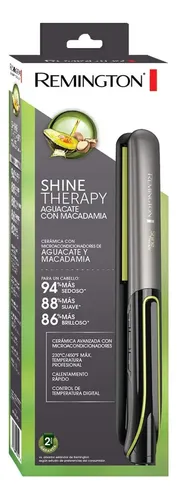Planchita de pelo Remington Shine Therapy S12A negra