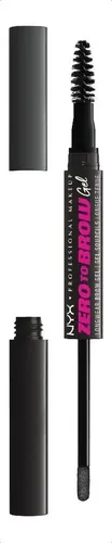 Gel De Cejas Zero To Brow Gel De Nyx Professional Makeup Color Black