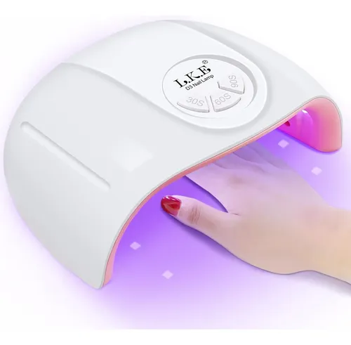 Lámpara Uv 72w Para Uñas Gel Con 21 Leds Y Timer