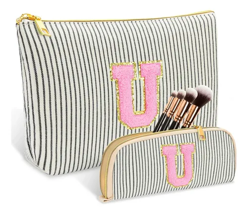 Set De 2 Neceseres De Maquillaje Ibeacos 28×20×5cm Pers