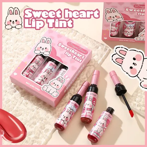 Set De Labial Líquido Dragon Ranee No Transferible Hidratant